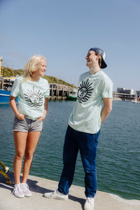 T-Shirt Unisex Sonne Steam Green