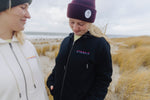 Lade dir das Bild in den Galerie-Viewer, Hoodie Zipper Jacke, IVORY, Rainbow Sonne, UNISEX
