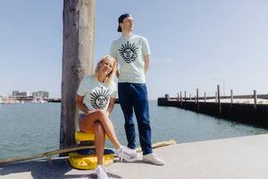 T-Shirt Unisex Sonne Steam Green