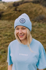 Lade dir das Bild in den Galerie-Viewer, T-Shirt Damen Oversize HELLBLAU
