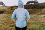 Lade dir das Bild in den Galerie-Viewer, T-Shirt Damen Oversize HELLBLAU
