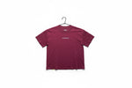 Lade dir das Bild in den Galerie-Viewer, Oversized Damen T-Shirt „SONNE“ - Weiß und Beere
