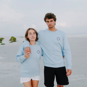 Sweatshirt Tetrapode Unisex Sky Blue