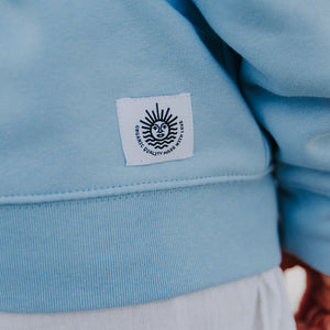 Sweatshirt Tetrapode Unisex Sky Blue