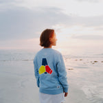 Lade dir das Bild in den Galerie-Viewer, Sweatshirt Tetrapode Unisex Sky Blue
