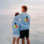 Lade dir das Bild in den Galerie-Viewer, Sweatshirt Tetrapode Unisex Sky Blue
